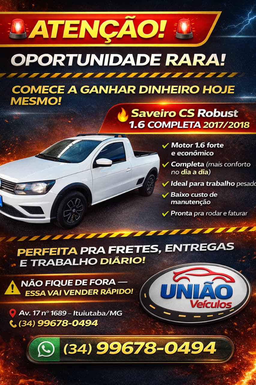 Volkswagen Saveiro Robust 1.6 Total Flex 8V