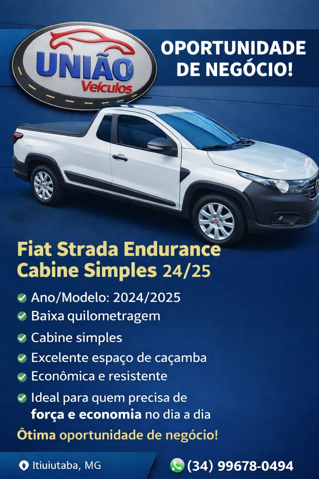 Fiat Strada Endurance 1.3 Flex 8V CS Plus
