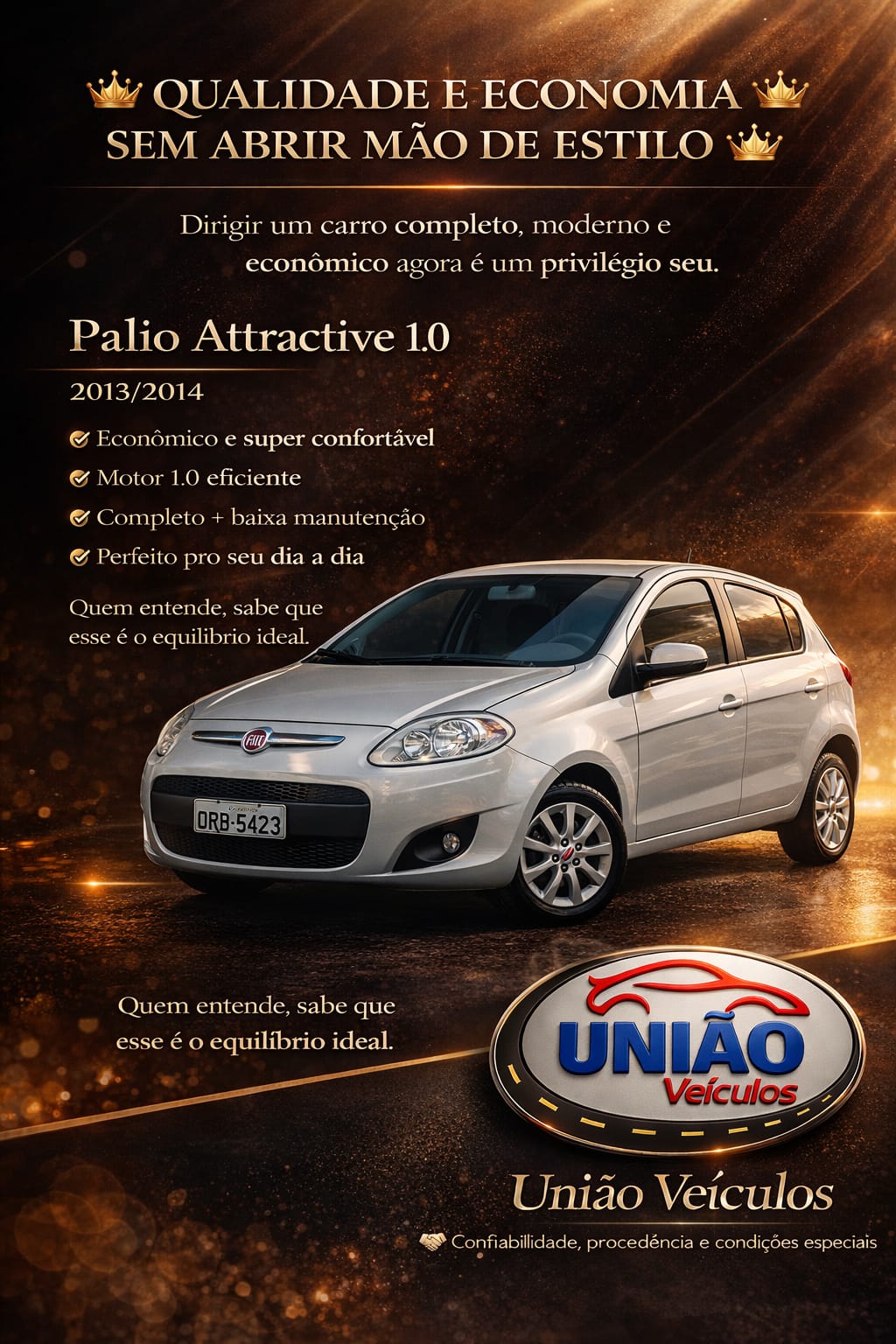 Fiat Palio ATTRACTIVE 1.0 EVO Fire Flex 8v 5p