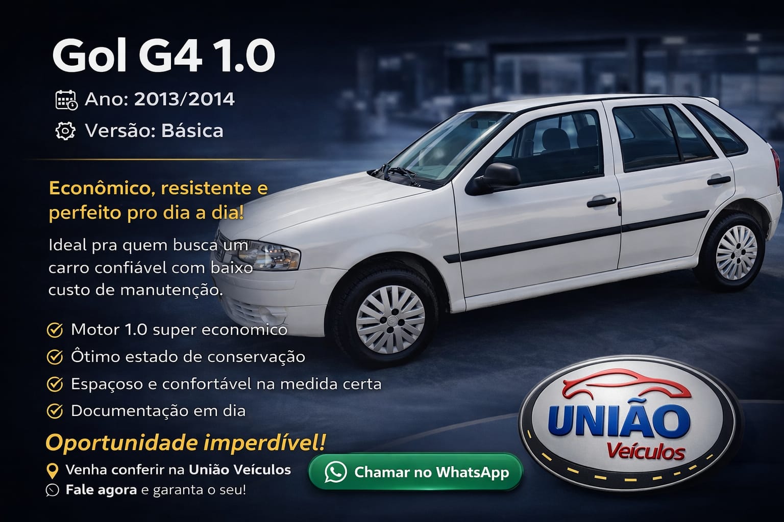 Volkswagen Gol 1.0 Mi Total Flex 8V 4p