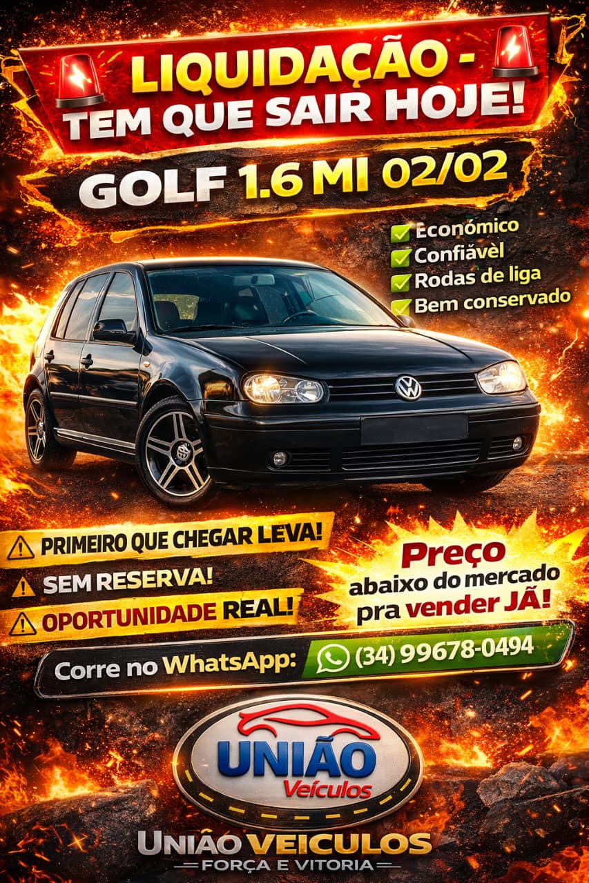 Volkswagen Golf 1.6Mi/ 1.6Mi Gener./Black &amp;amp; Silver