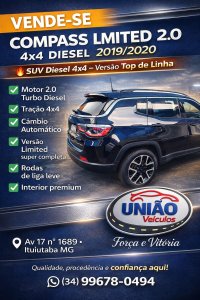Jeep COMPASS LIMITED 2.0 4x4 Diesel 16V Aut.