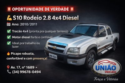 Chevrolet S10 Pick-Up RODEIO 2.8 TDI 4x4 CD Dies.